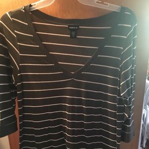 Elbow length Torrid shirt